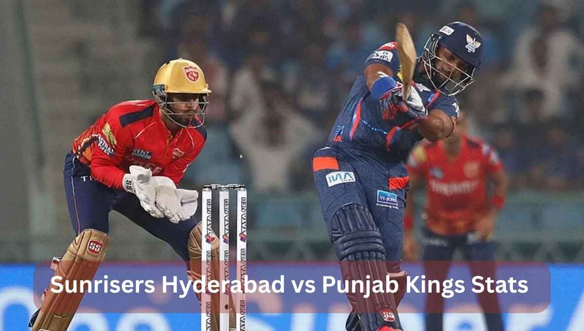 Sunrisers Hyderabad vs Punjab Kings Stats and Match Insights