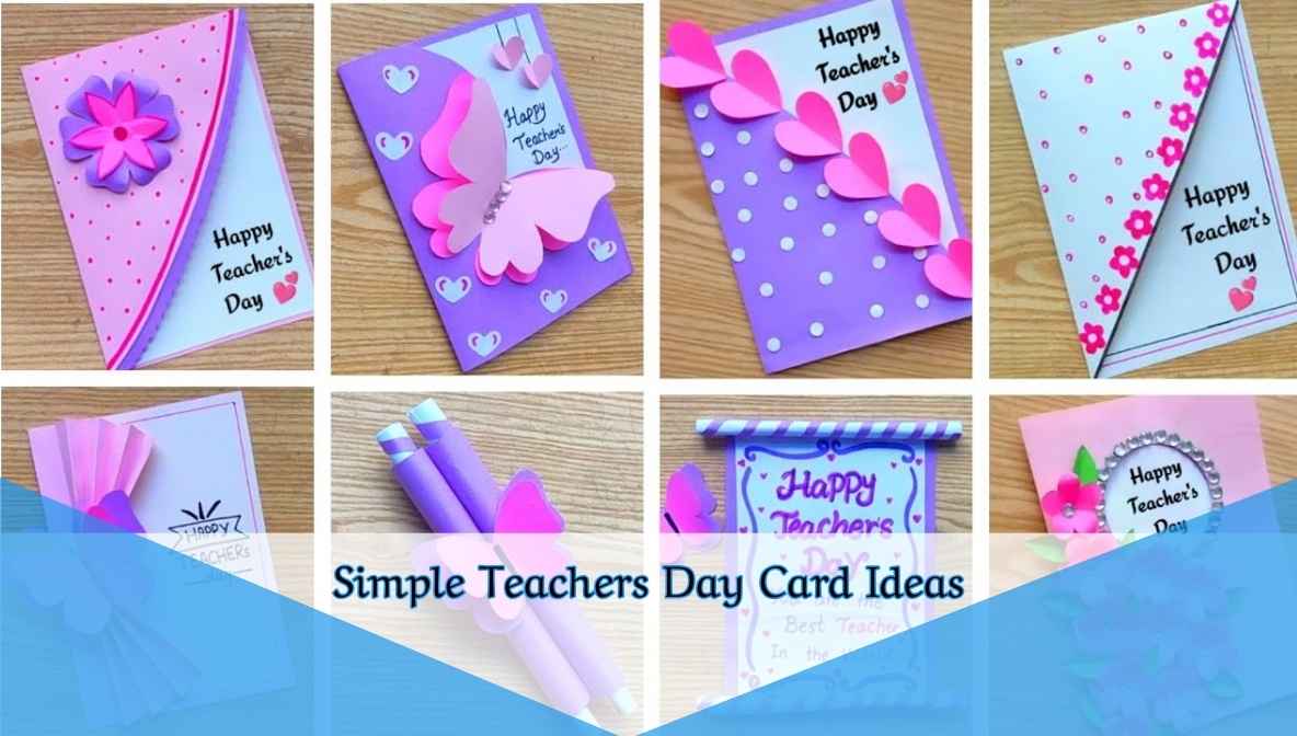 Simple Teachers Day Card Ideas